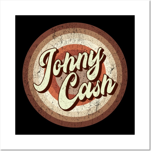 Vintage brown exclusive - Johny cash Wall Art by roeonybgm